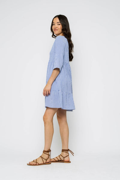 KIERA-TIERED DRESS