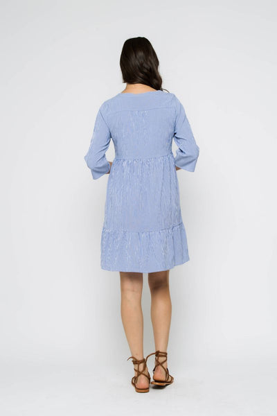 KIERA-TIERED DRESS