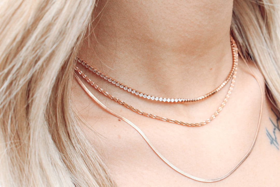 GIANNA LAYER CHAIN - gold or silver