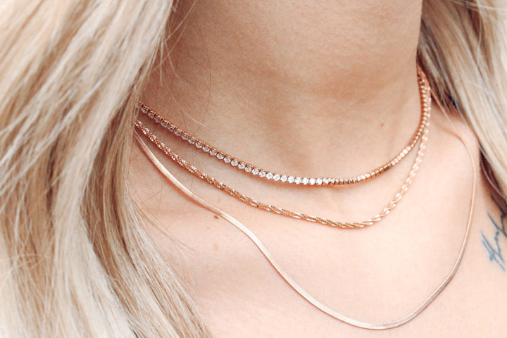 GIANNA LAYER CHAIN - gold or silver