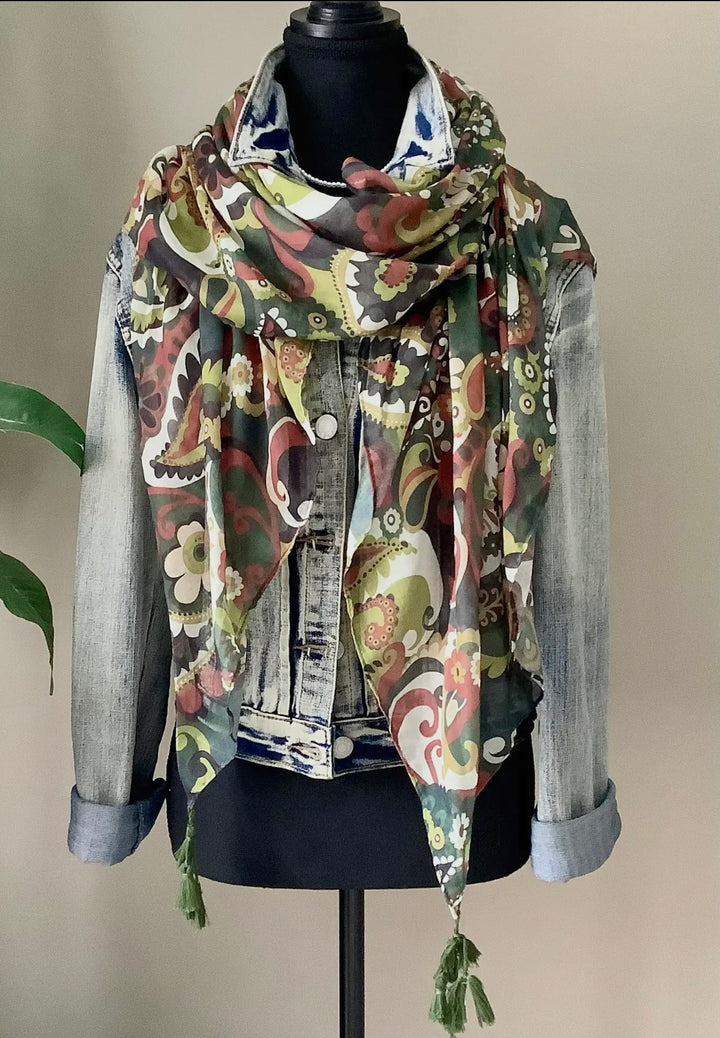 BERGAMOT SCARF