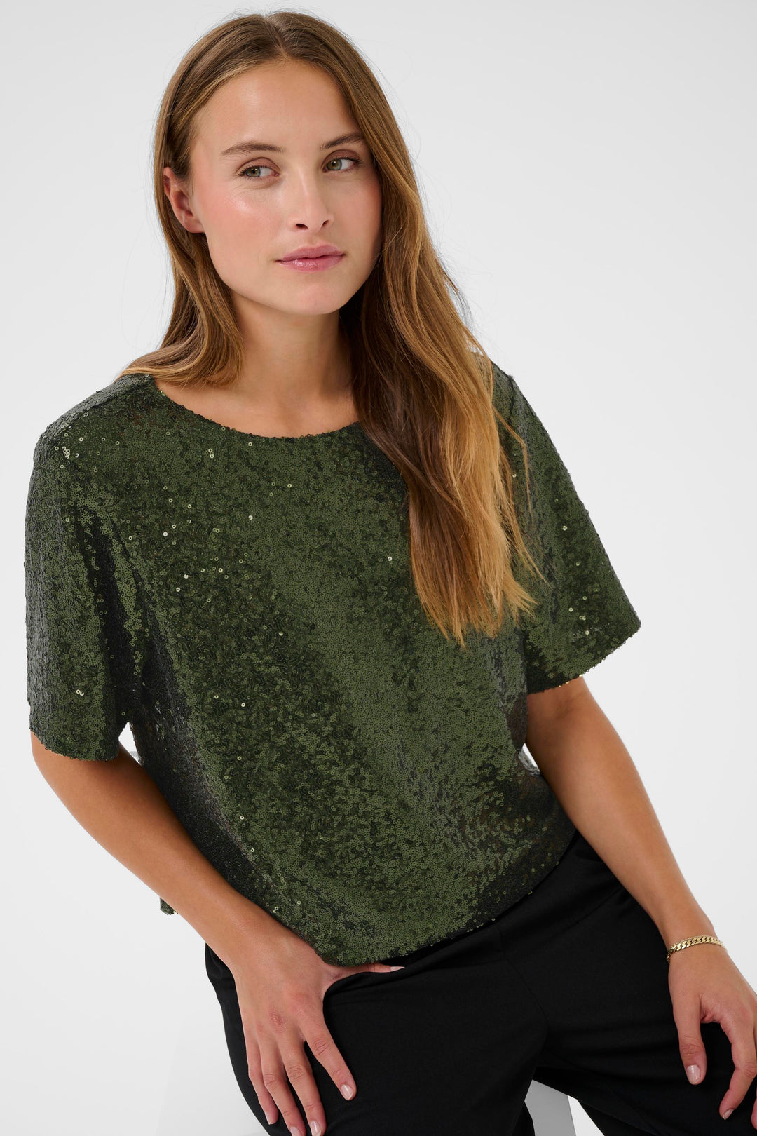 MIRANDA SEQUIN TOP