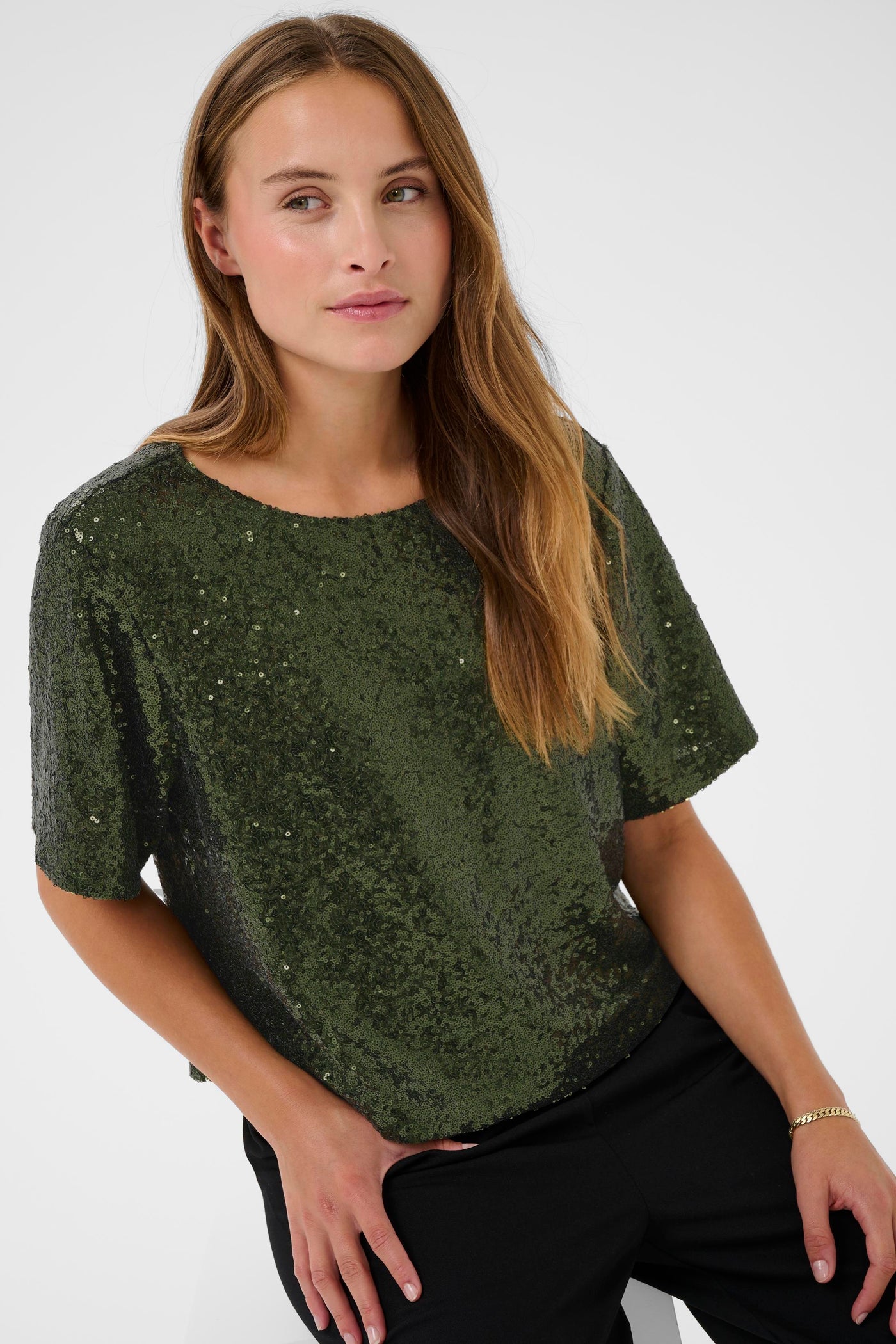 MIRANDA SEQUIN TOP
