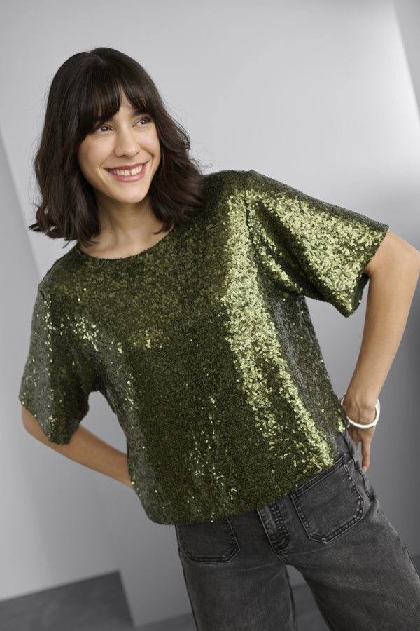 MIRANDA SEQUIN TOP