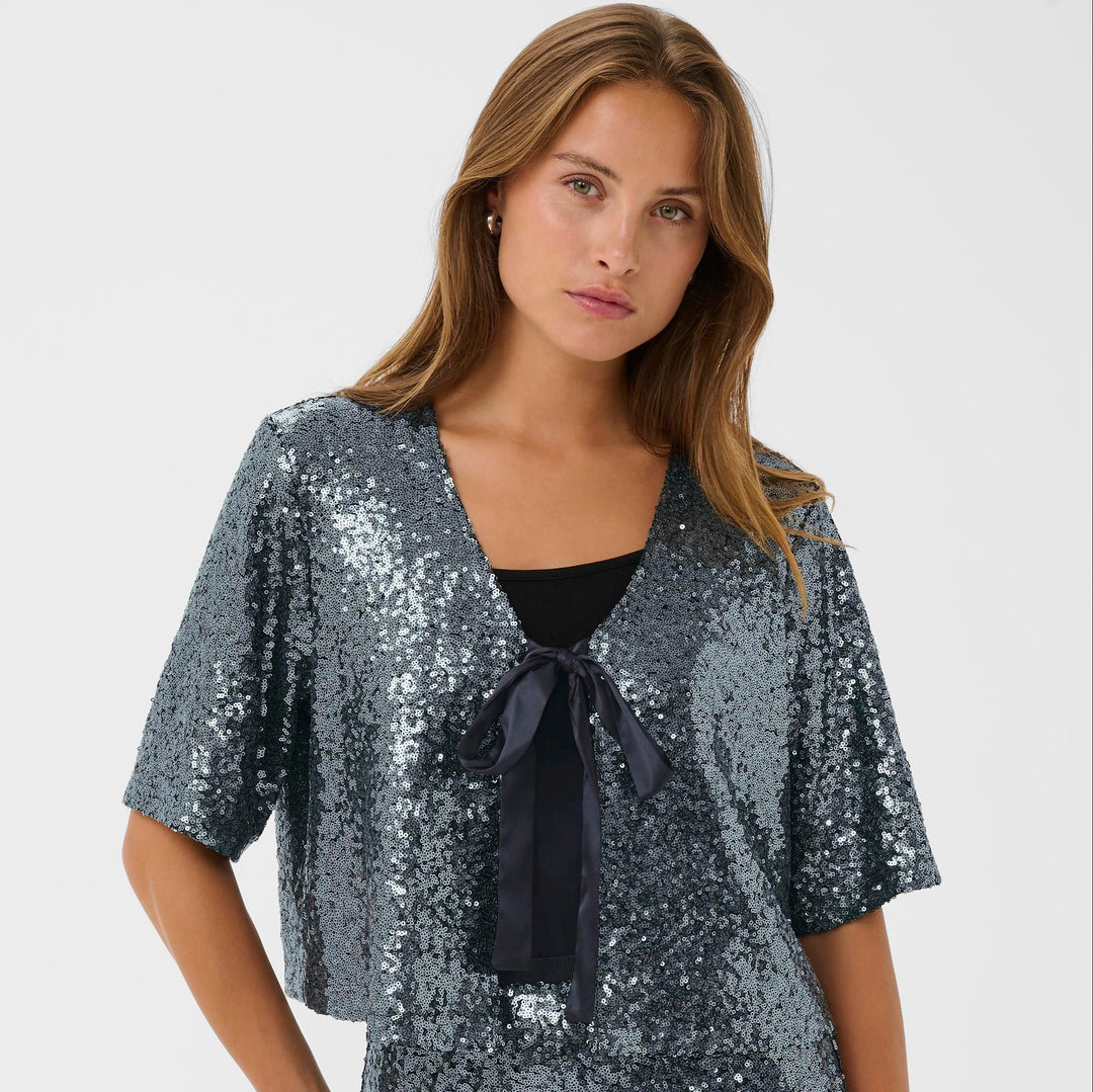 KALA SEQUIN CARDIGAN