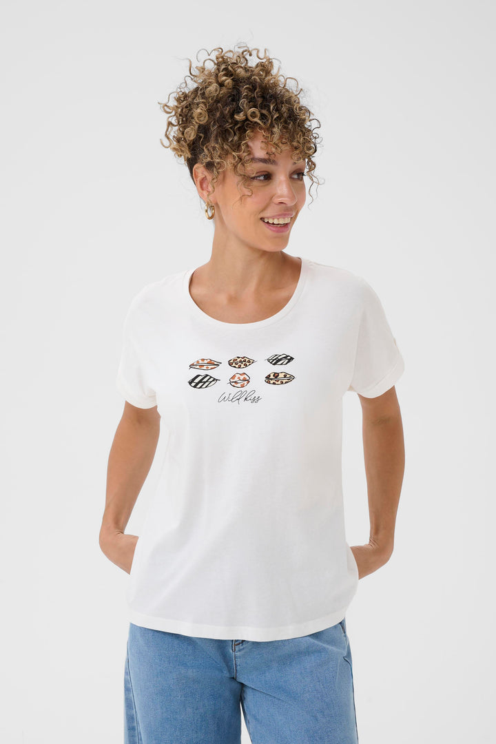 LUMILLA TEE - leopard lips