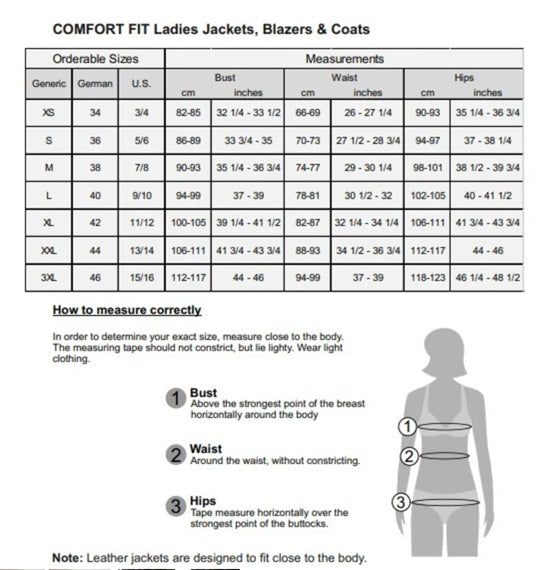 SOFIA LEATHER JACKET - black or brown