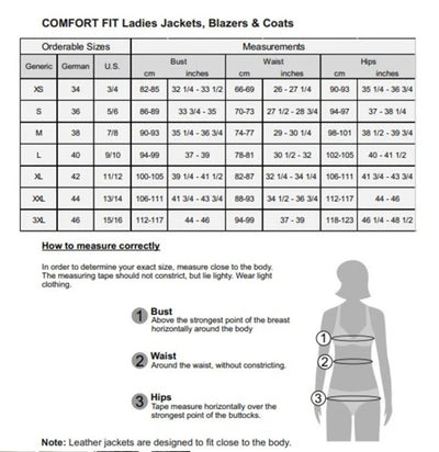 SOFIA LEATHER JACKET - black or brown