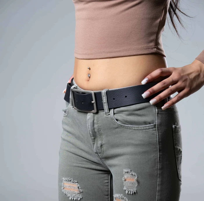 LUCILLE LEATHER BELT - brown, black or cognac