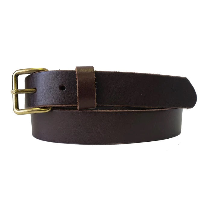 KYOMI LEATHER BELT - brown, black or cognac