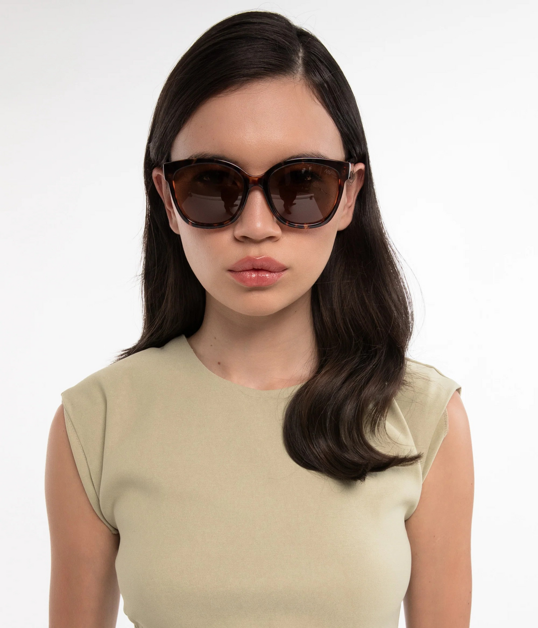 CLEA WAYFARER SUNGLASSES - smoke or brown