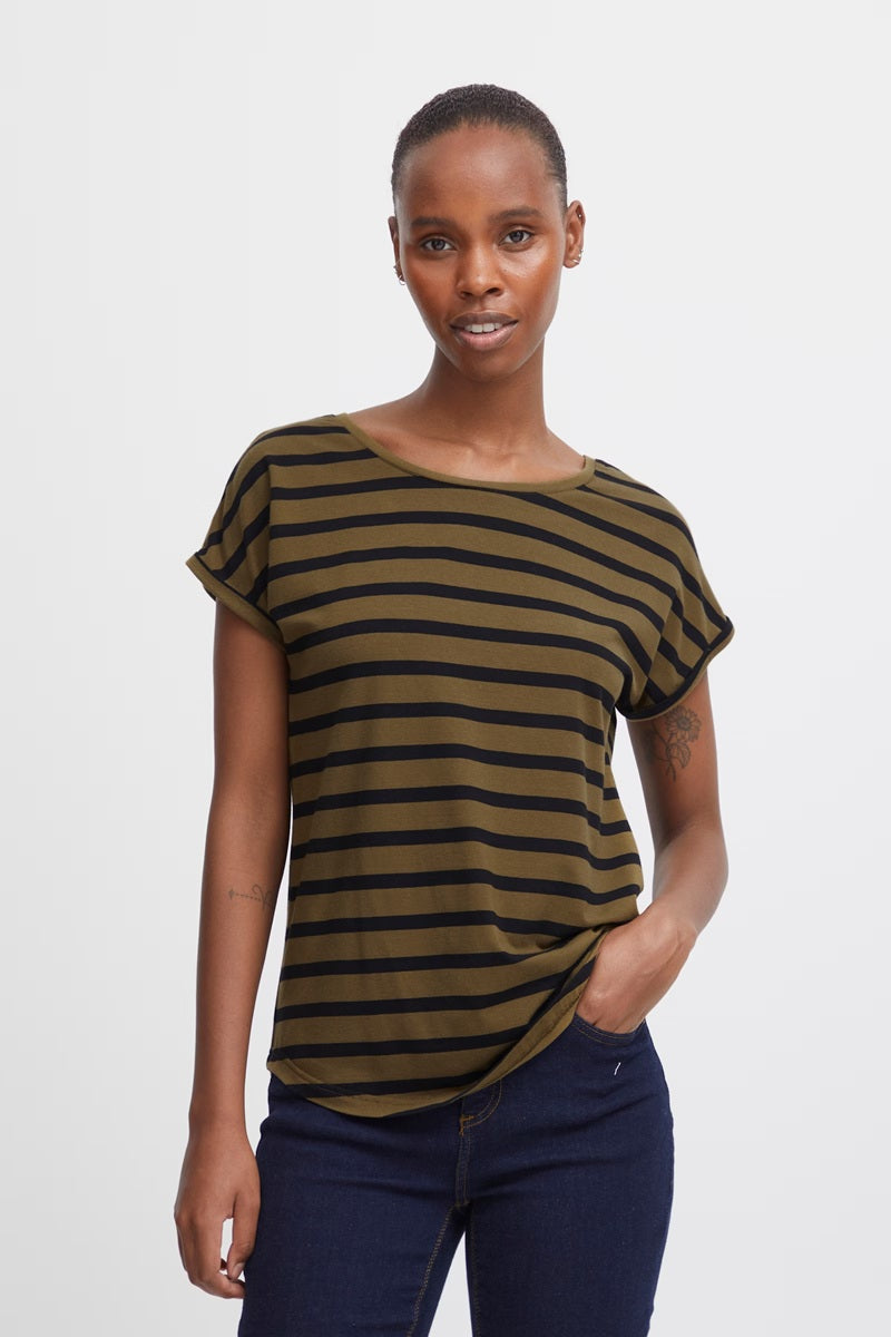 PAMILA STRIPED TEE