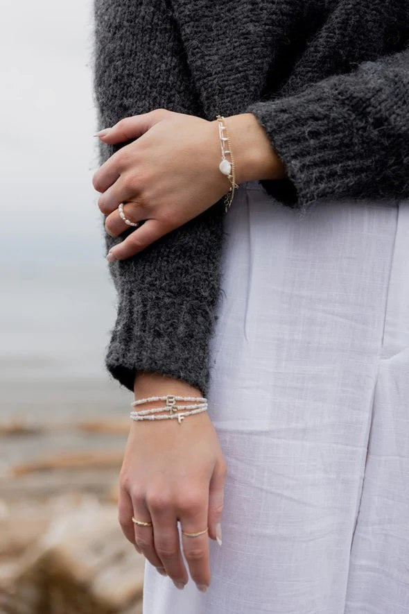 INSIGNIA INITIAL BRACELET