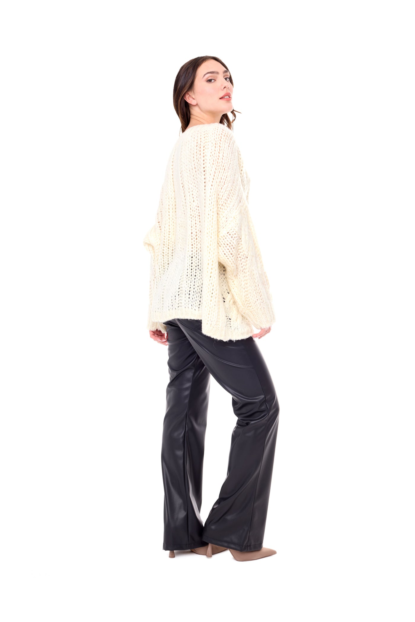 COZY CABLE SWEATER