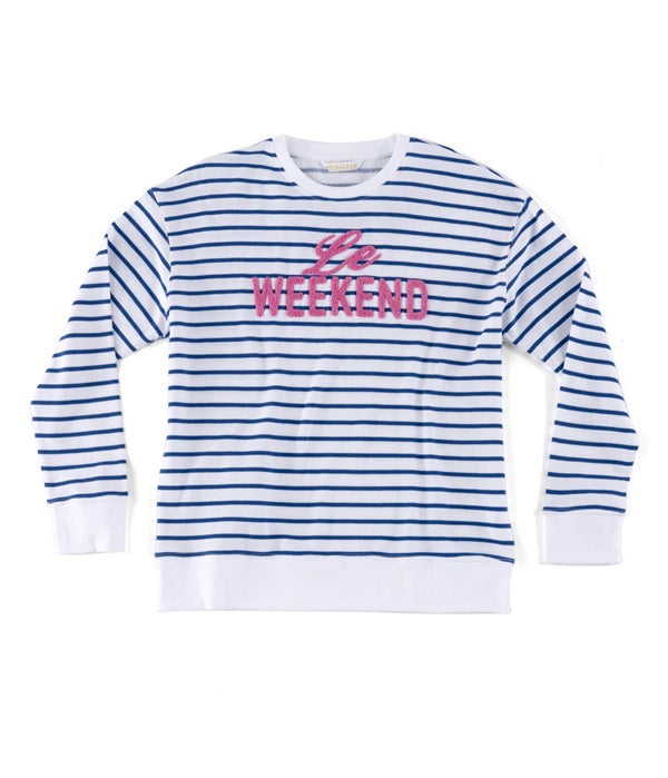"LE WEEKEND" SWEATSHIRT