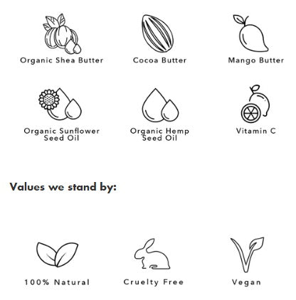 HI BUTTER, ALL NATURAL SHEA BODY BUTTER - Papaya Vanilla