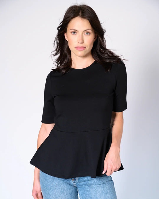 LISA PEPLUM TOP