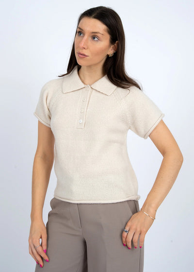 GERTRUD POLO SWEATER