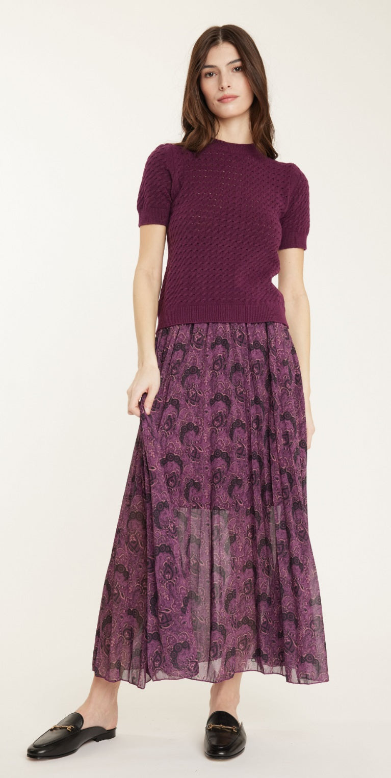 ISADORA SWEATER - rosa or plum