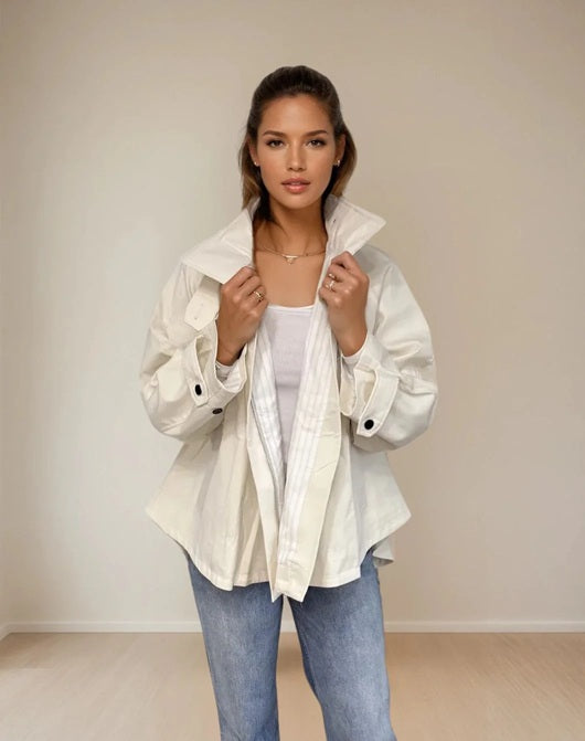 HUDSON FALL JACKET - sugar