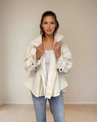 HUDSON FALL JACKET - sugar