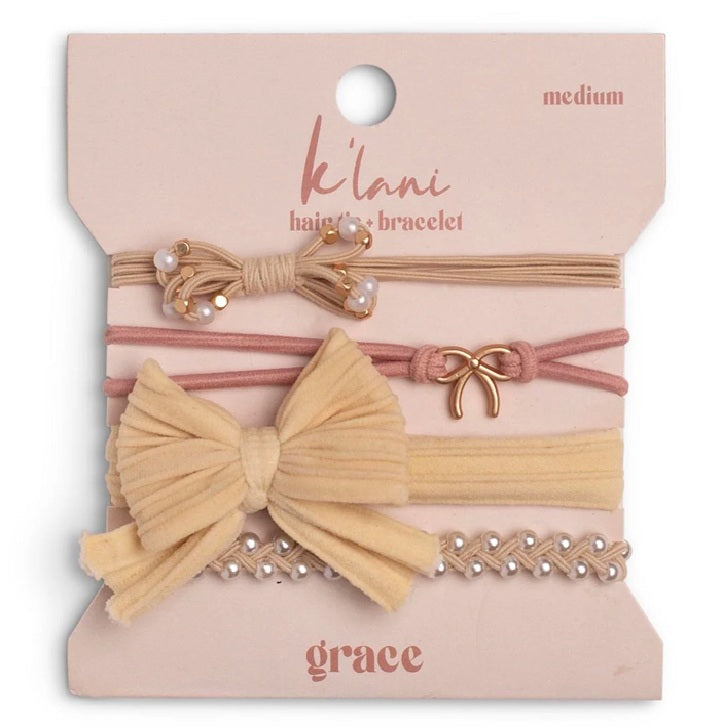 GRACE HAIR TIE BRACELETS