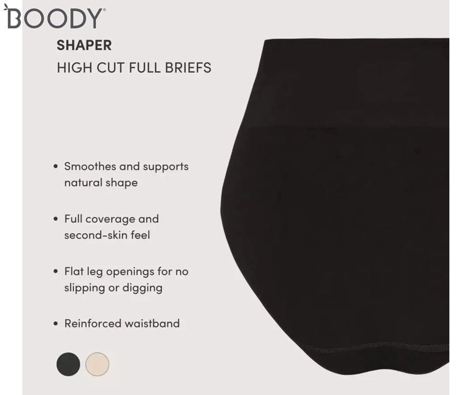 BOODY SHAPER HIGH CUT FULL BRIEFS