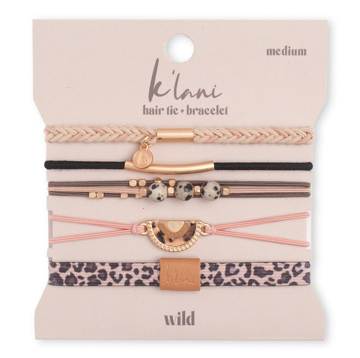 WILD HAIR TIE BRACELETS