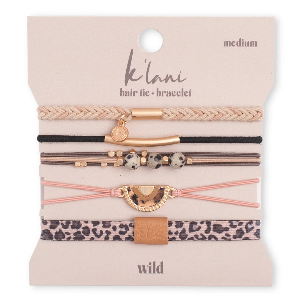 WILD HAIR TIE BRACELETS