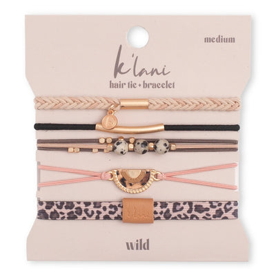 WILD HAIR TIE BRACELETS