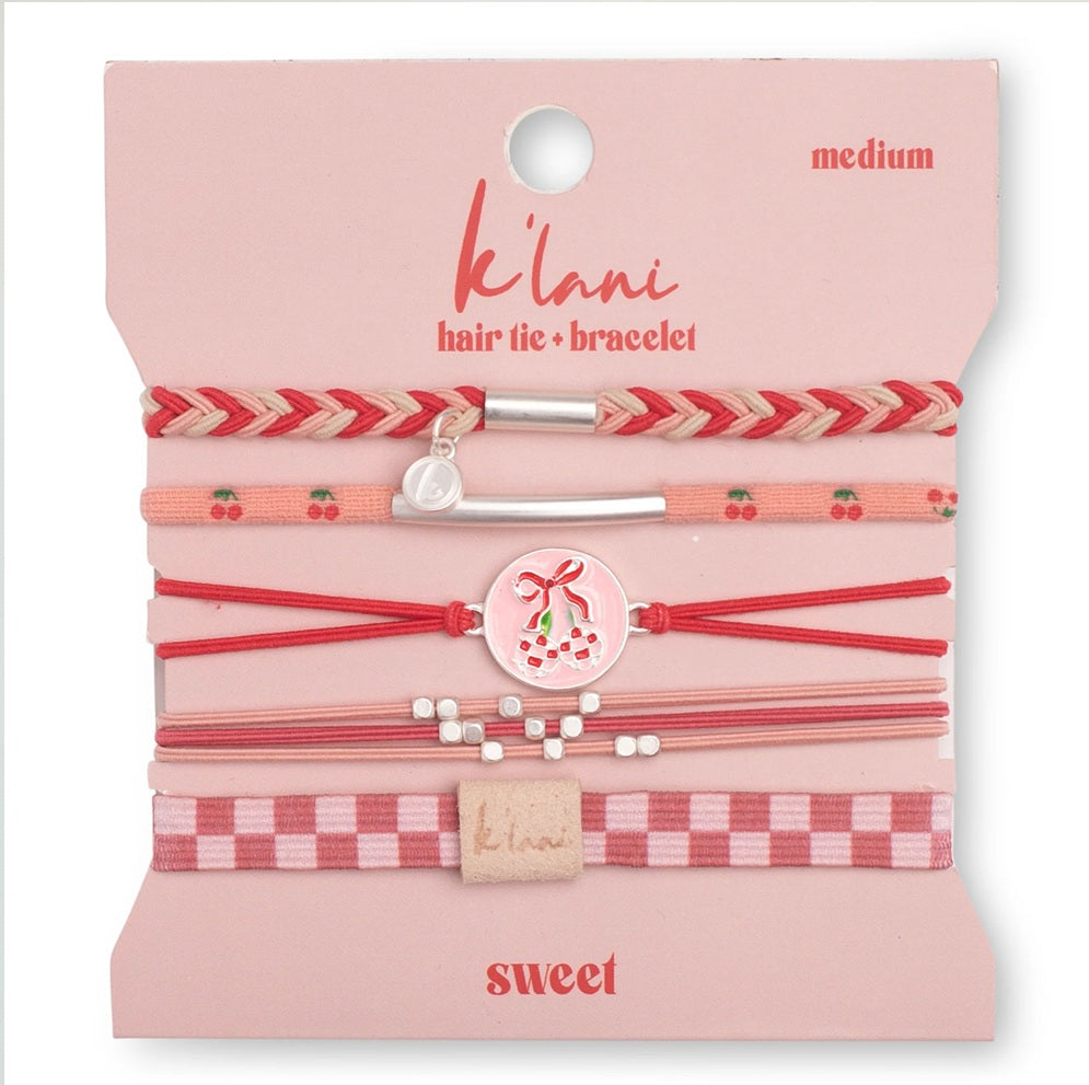 SWEET HAIR TIE BRACELETS