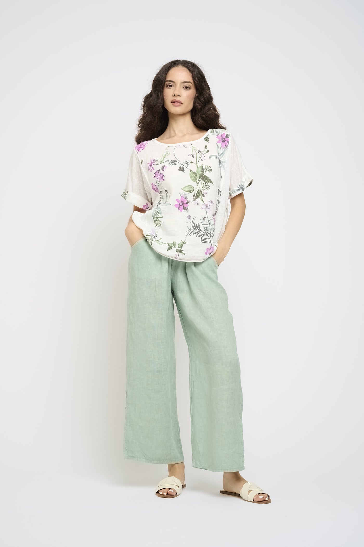 HANA FLORAL TOP