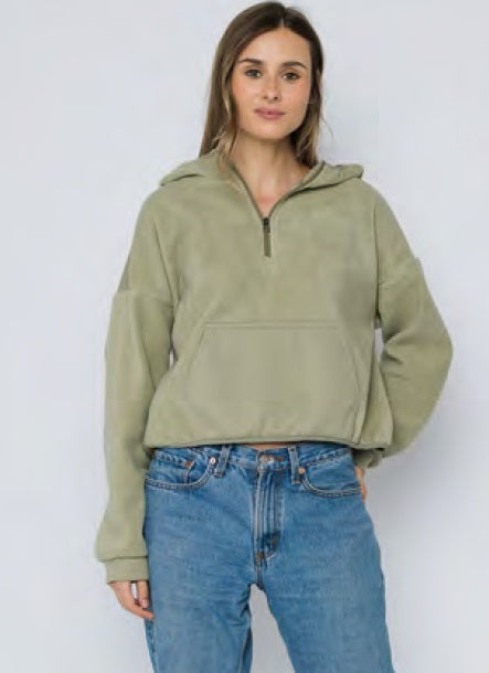 QUINN SHERPA PULLOVER