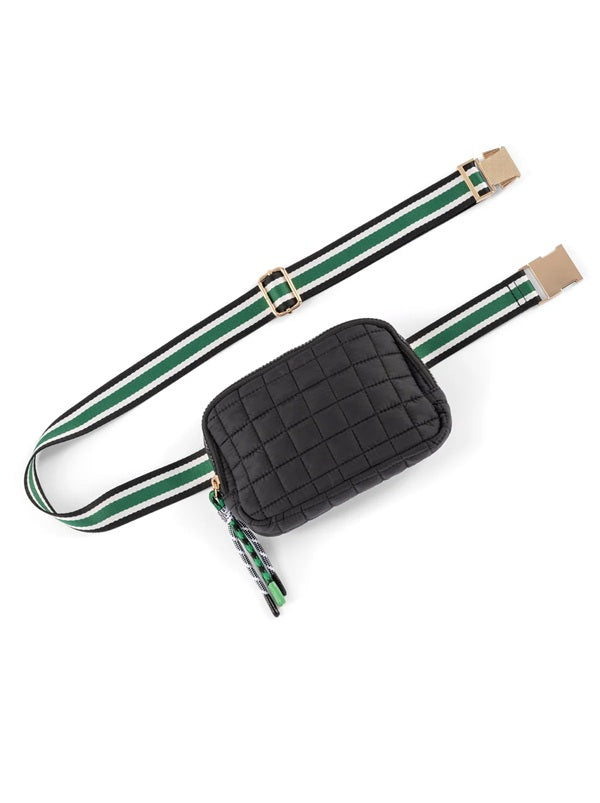 EZRA BELT BAG- black, wine or green
