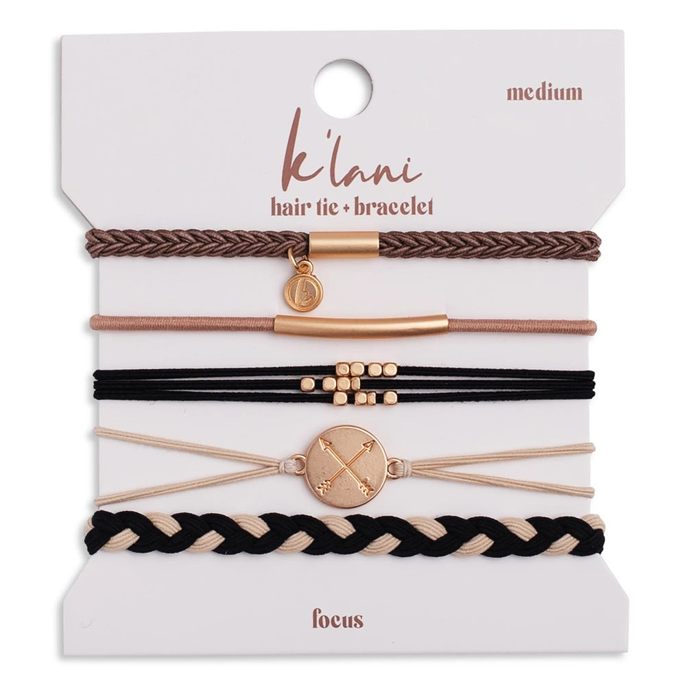 FOCUS HAIR TIE BRACELETS
