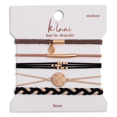 FOCUS HAIR TIE BRACELETS