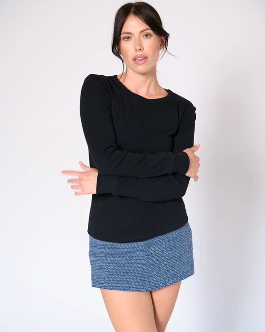 JANE CREW NECK TOP