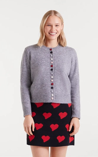 HILDA CARDIGAN - grey