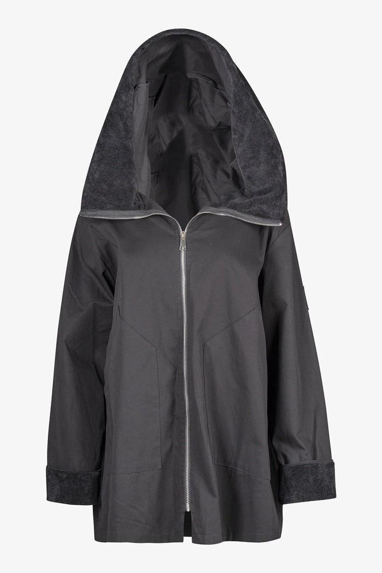CLOAK JACKET - black