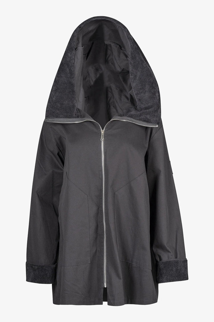 CLOAK JACKET - black