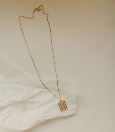 PRESLEY LETTER NECKLACE