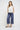 MINNIE LINEN PANT-deep sea or magenta