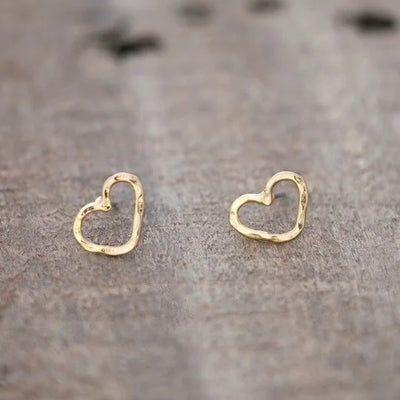 AMORE STUDS - gold or silver