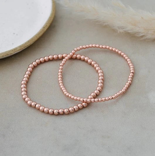 A COUPLE BRACELETS - rose gold or silver