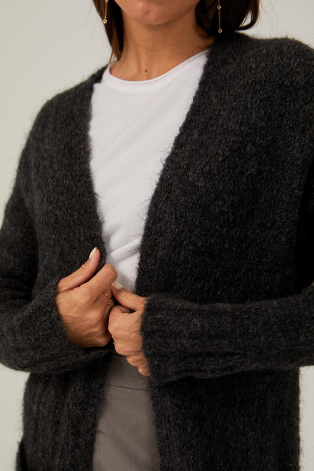 NAVA CARDI - ecru or anthracite