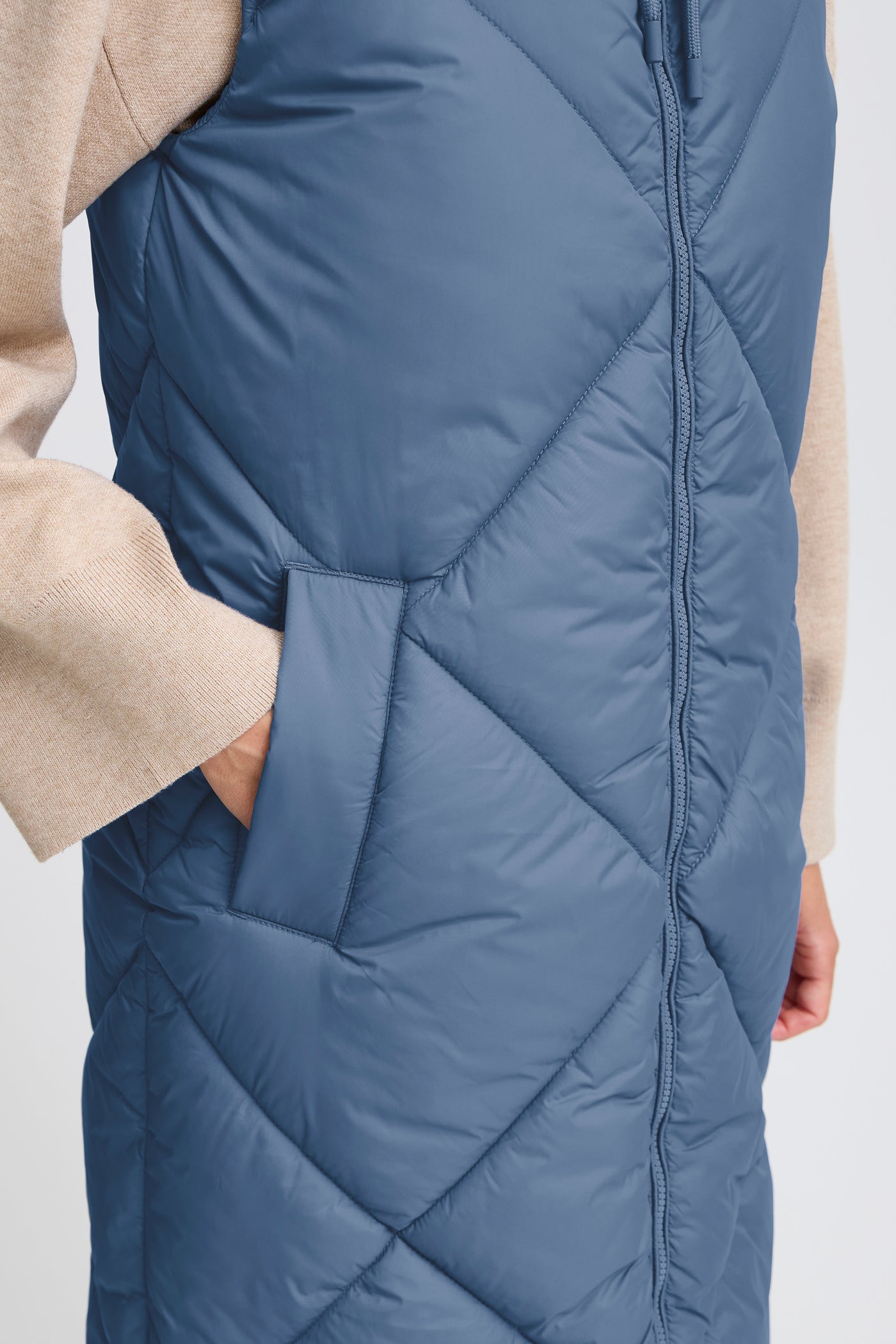 BOMINA VEST -blue horizon