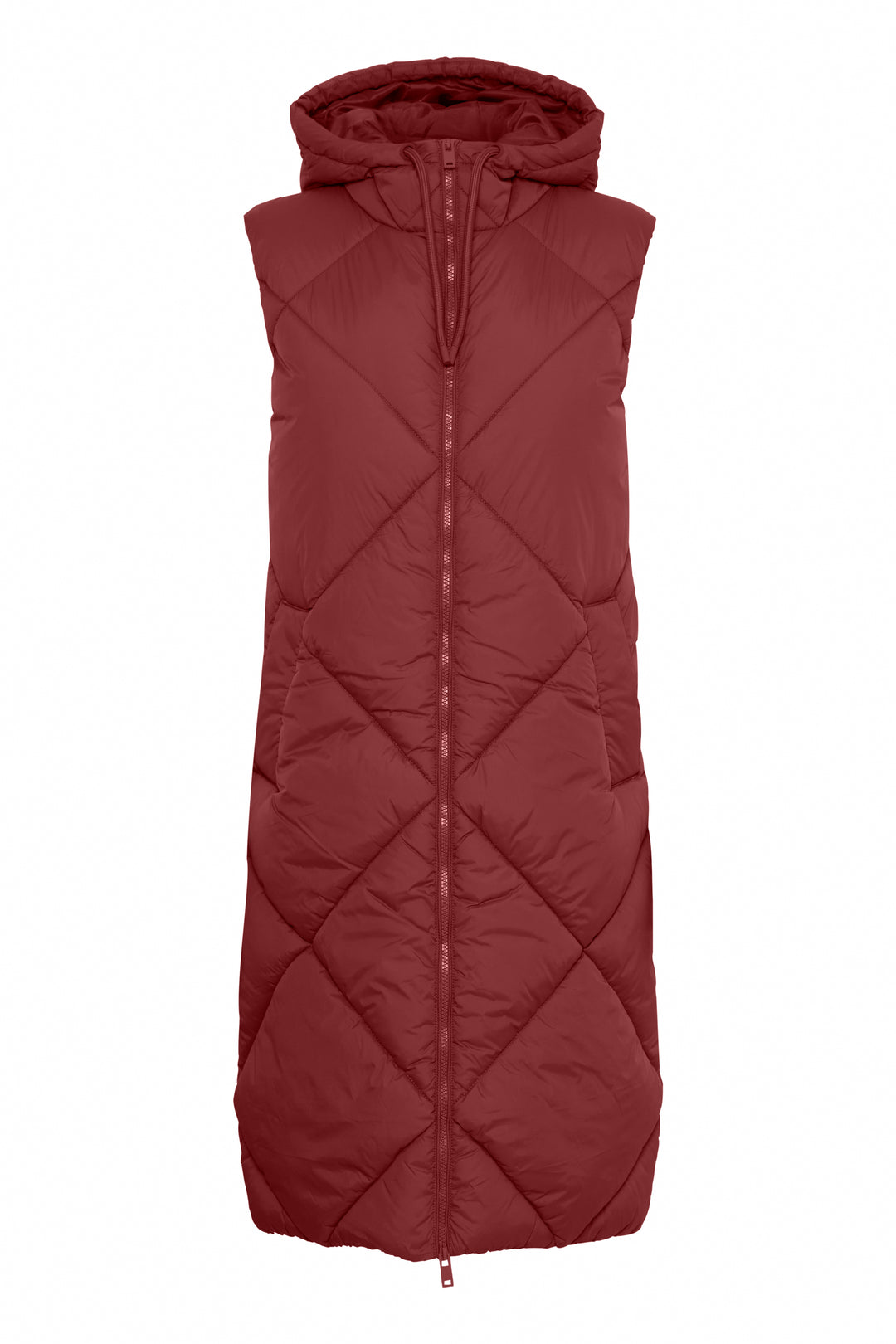 BOMINA VEST - cranberry