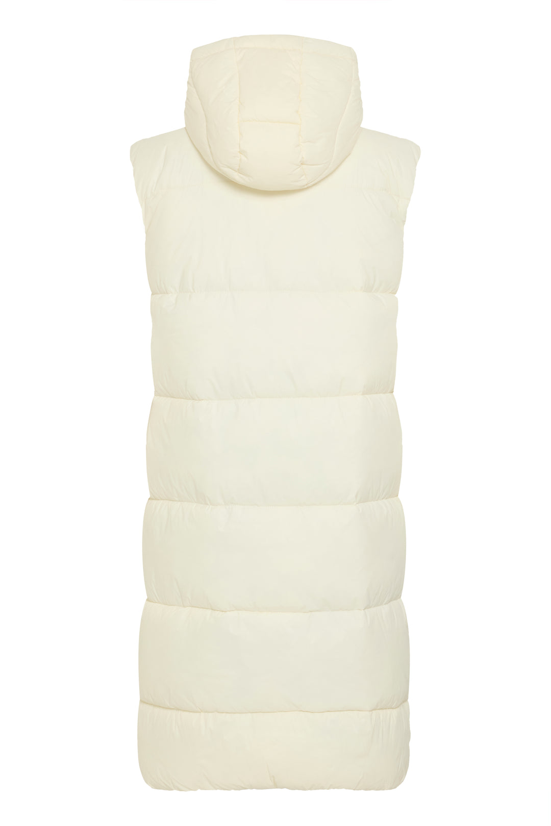 MINAX LONG VEST - egret