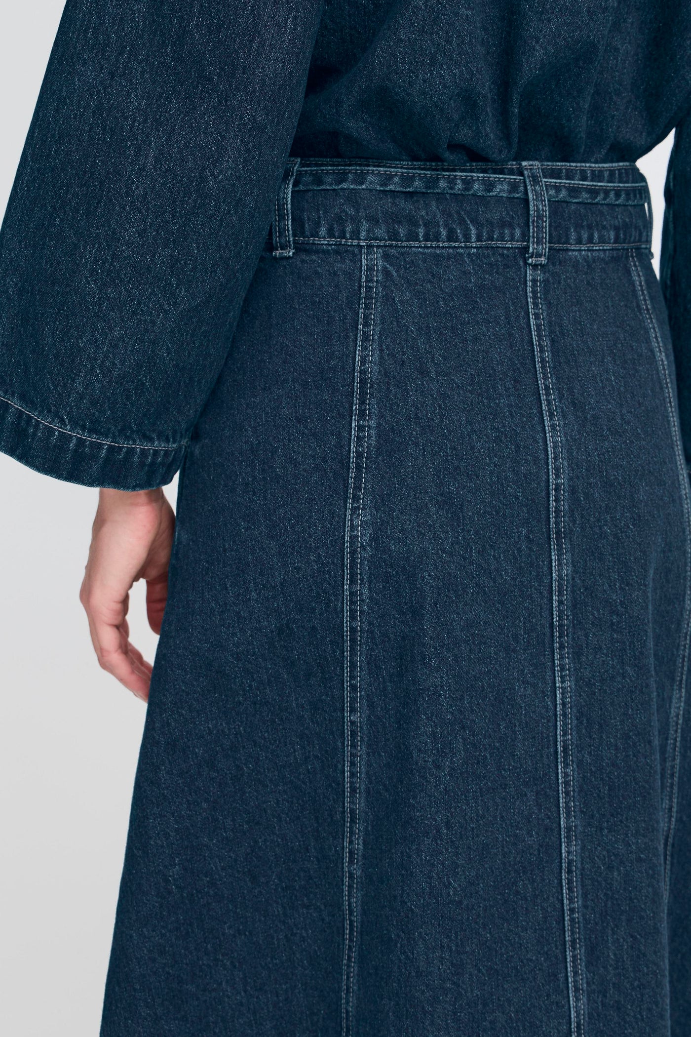 LUKAN DENIM SKIRT