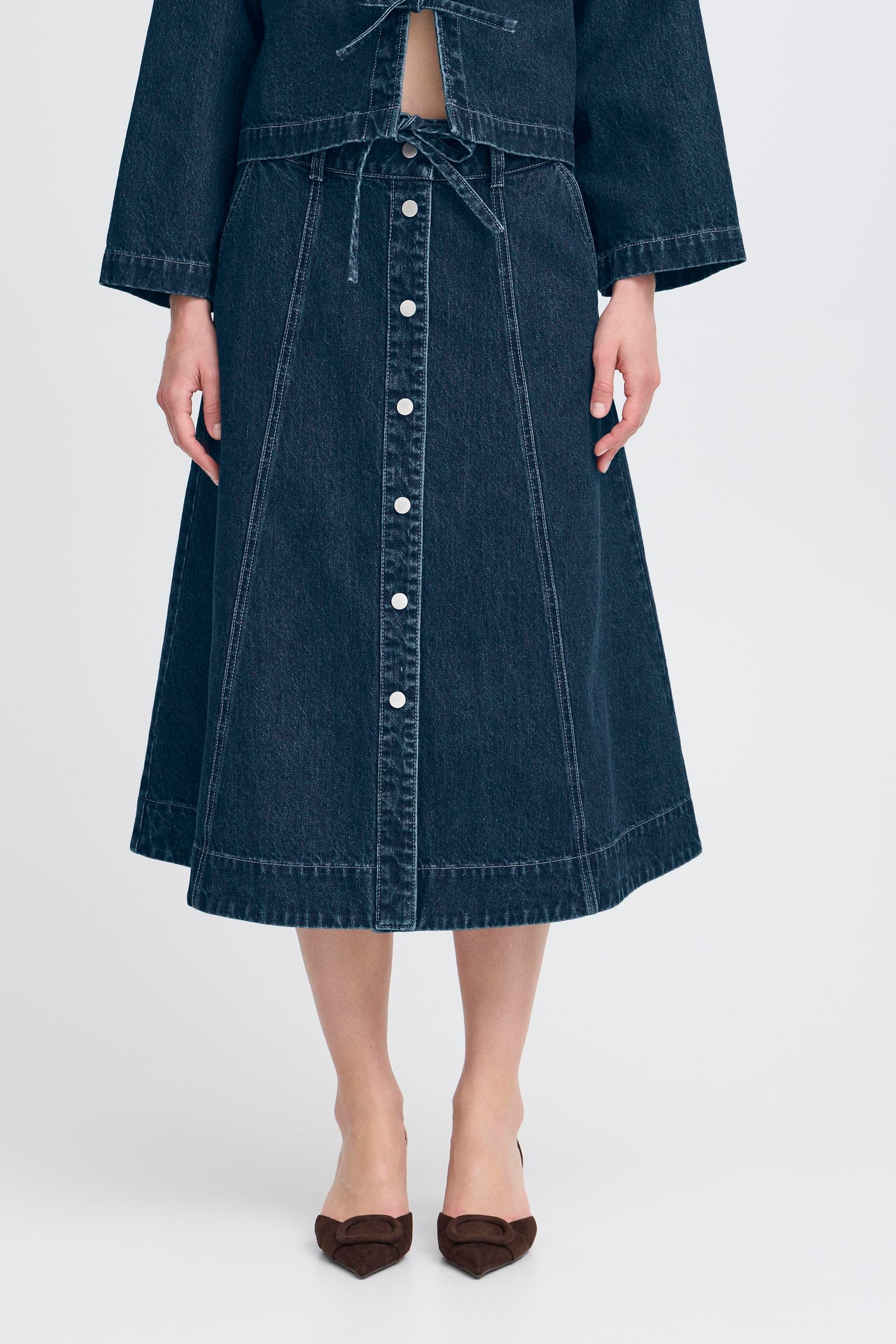 LUKAN DENIM SKIRT
